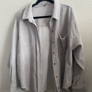 Wishlist Cream Ribbed Knit Top